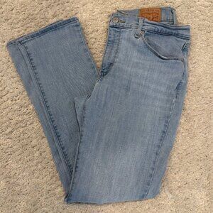 Levi’s Classic Straight Jeans Light Wash Size 12 Women’s Denim